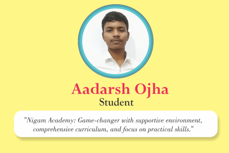 adarsh ojha testimonial